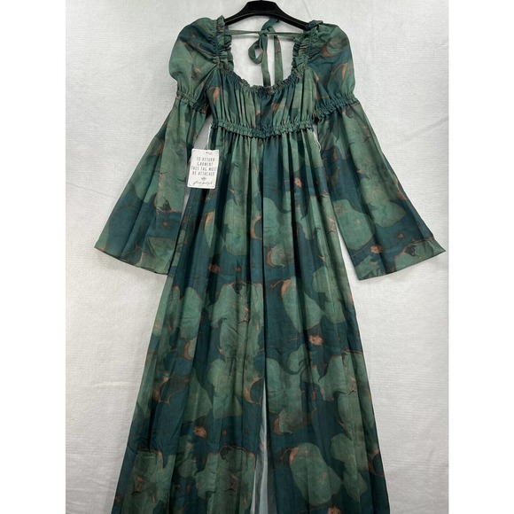 Free People Stone Cold Fox Jasmine Long Queen Statement Maxi Top Tunic - Picture 3 of 12